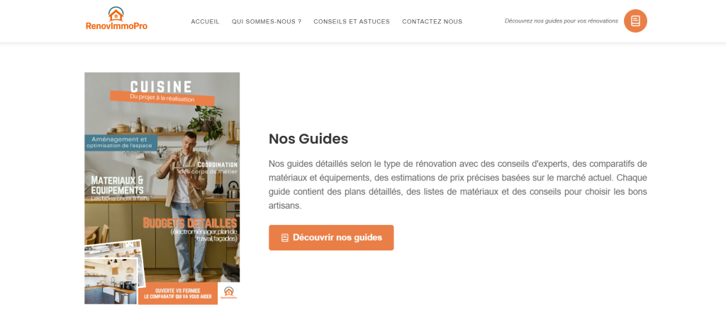 Renovimmopro.fr guide bricolage
