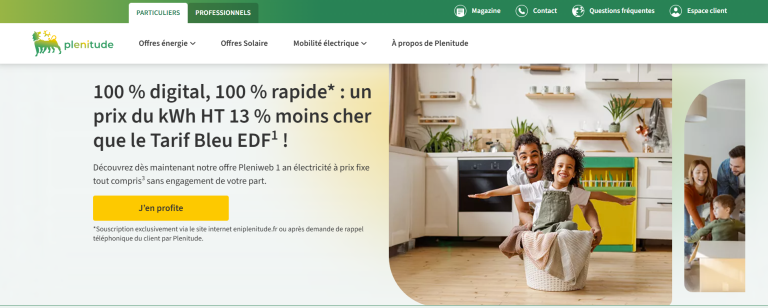 Découvrez le fournisseur d'énergie Plenitude et ses offres