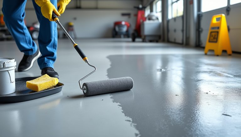 découvrez quelle peinture choisir et quelles techniques utiliser pour peindre efficacement le sol en béton de votre garage, afin d'allier durabilité et esthétisme.
