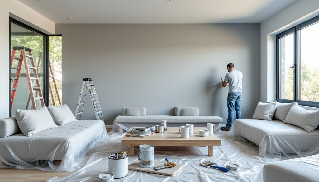 découvrez le prix réel de la peinture intérieure au m² en 2026, incluant tous les coûts des travaux pour une estimation précise et transparente.