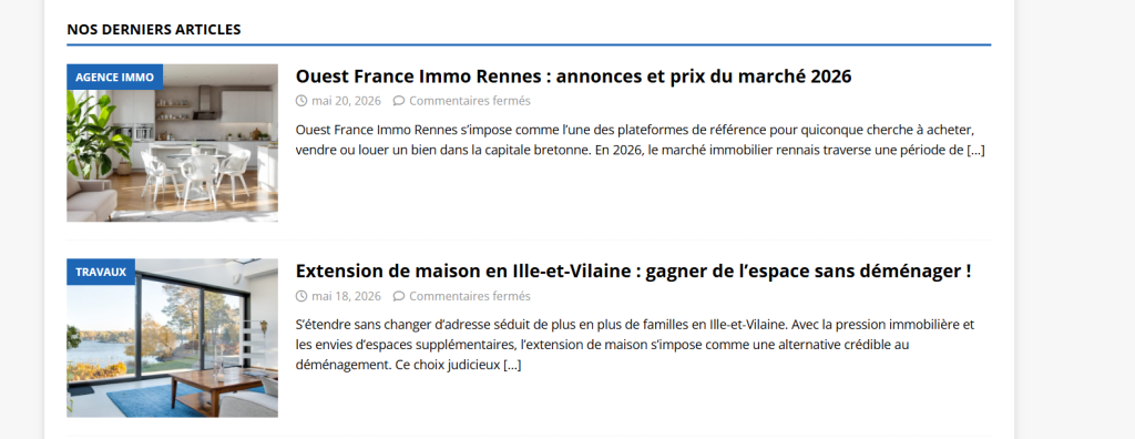 Oh magazine immobilier