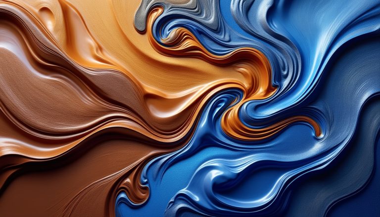 découvrez le résultat surprenant et harmonieux du mélange entre le marron et le bleu, deux couleurs aux contrastes riches et élégants.