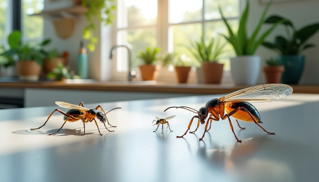 Insectes transparents dans la maison : de quoi s&rsquo;agit-il et que faire ?