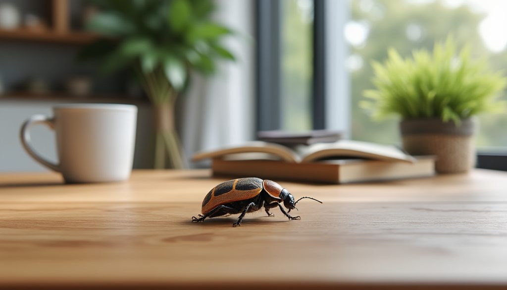 découvrez les espèces courantes de petits coléoptères dans la maison et apprenez comment les identifier et les chasser efficacement pour préserver votre intérieur.
