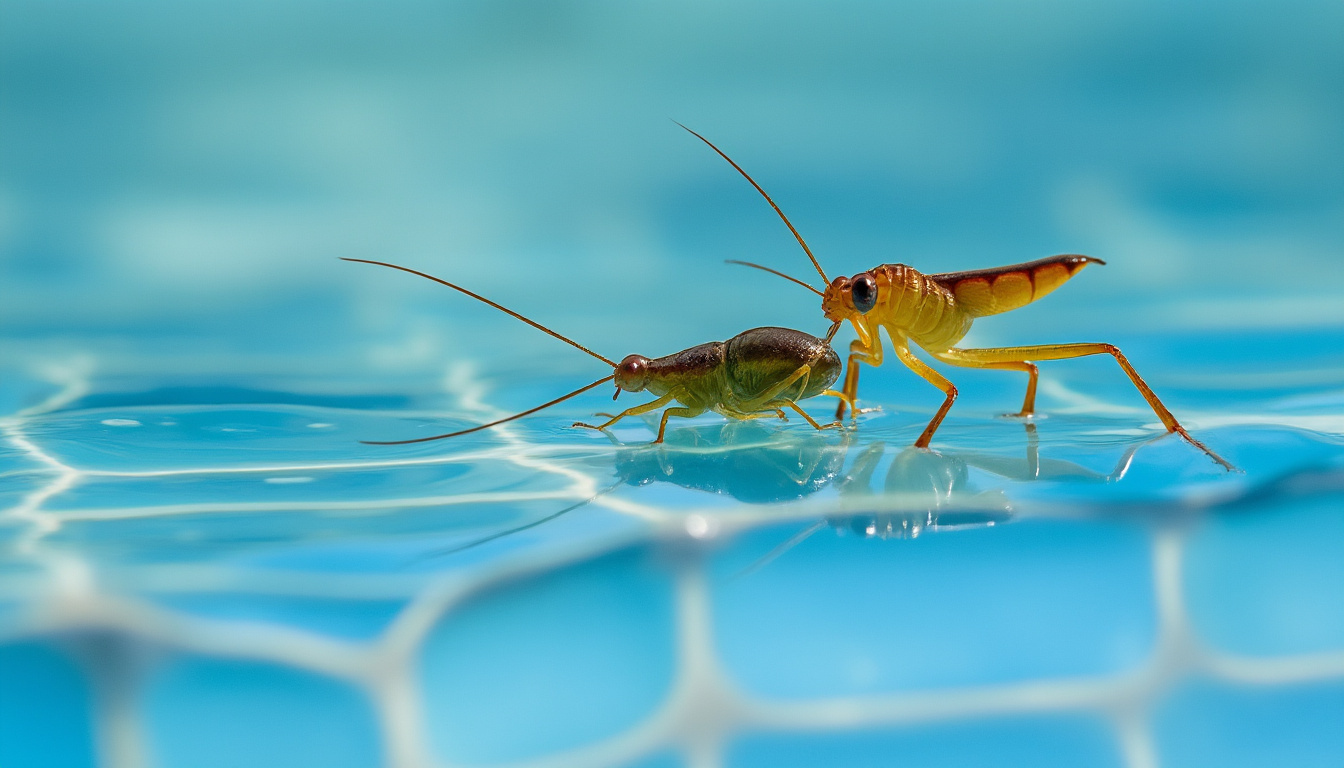 découvrez comment identifier le petit insecte noir dans votre piscine et les méthodes efficaces pour s'en débarrasser rapidement et durablement.