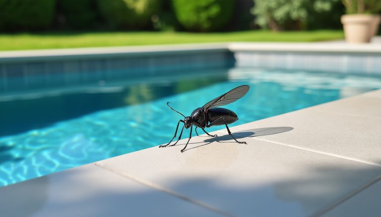 découvrez comment identifier le petit insecte noir dans votre piscine et apprenez des méthodes efficaces pour vous en débarrasser rapidement et préserver la propreté de votre eau.