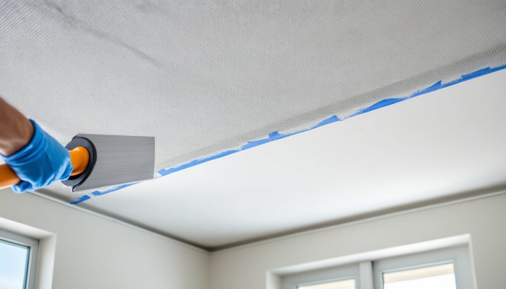 découvrez comment poser une toile de verre pour plafond lisse, réaliser des joints impeccables et appliquer la peinture finale pour un rendu parfait et durable.