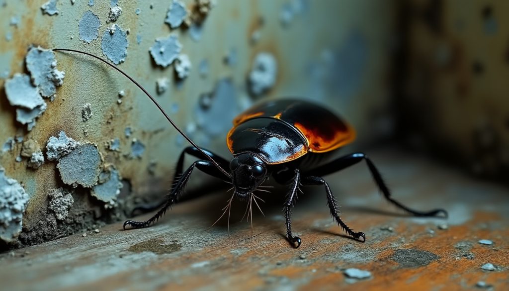 découvrez comment identifier une blatte noire dans une maison humide et les actions efficaces à entreprendre rapidement pour protéger votre habitat.