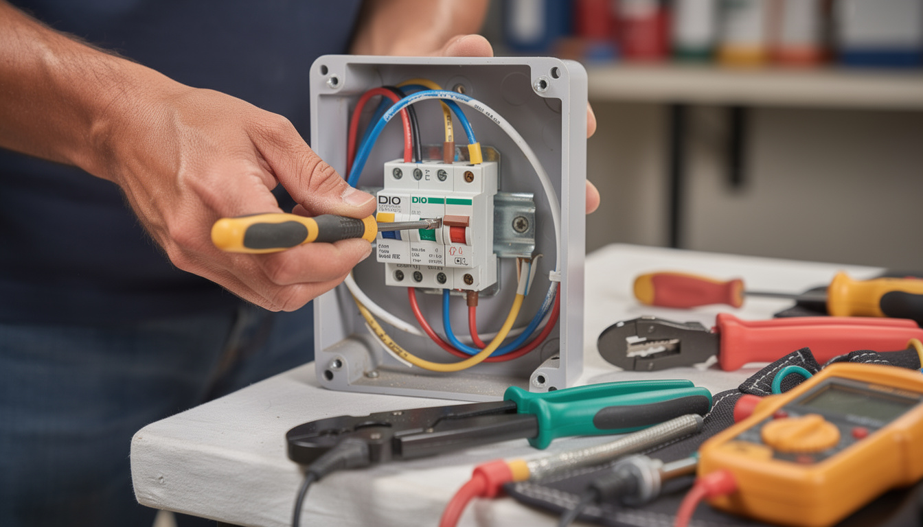 découvrez comment réaliser le branchement d'un module dio pour l'éclairage avec un schéma détaillé et un guide pas à pas pour une installation facile et sécurisée.