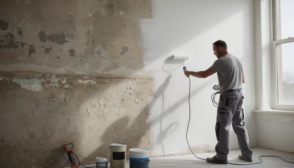 découvrez quelles peintures et solutions choisir pour les murs humides, comment préparer le support et obtenir un résultat durable sans masquer le problème.