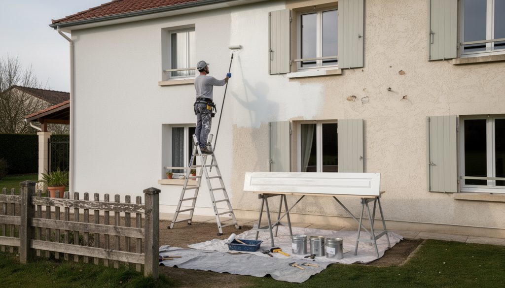 découvrez le prix de la peinture extérieure au m² pour façades, volets et clôtures, les facteurs qui influencent le budget et comment estimer vos travaux.