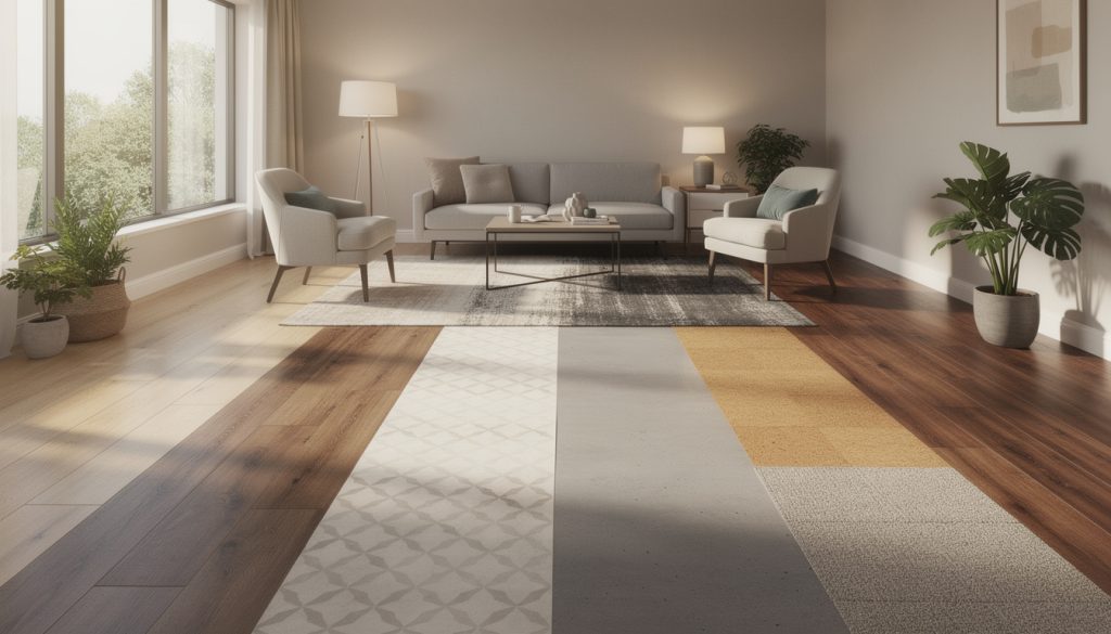 découvrez les 7 revêtements de sol économiques pour intérieur, faciles et peu coûteux à poser vous-même, pour rénover votre maison sans vous ruiner.